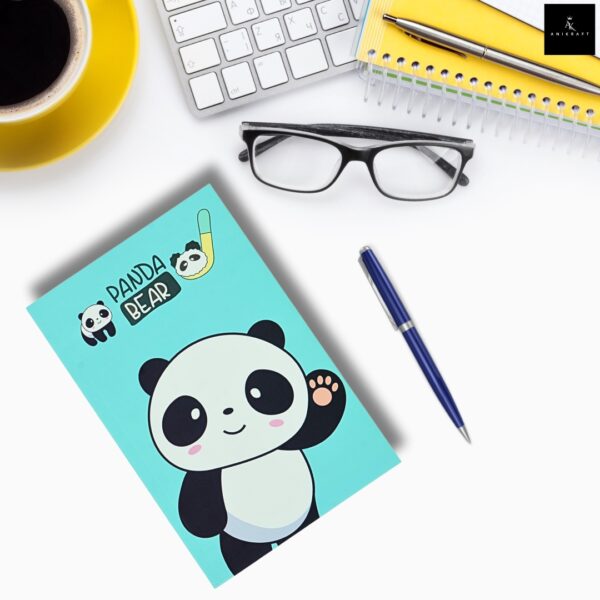 Mini Panda Notebooks A5 notebook Diary Premium Printed - Image 2