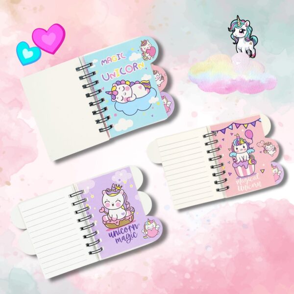 UNICORN KIDS Notebook Diary A6 size - Image 2