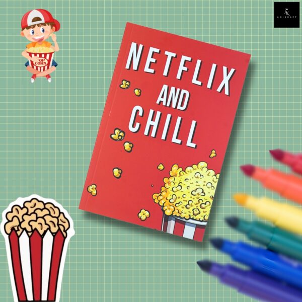 Netflix & Chill: Spiral Bind Diary A5 Size Premium Printed