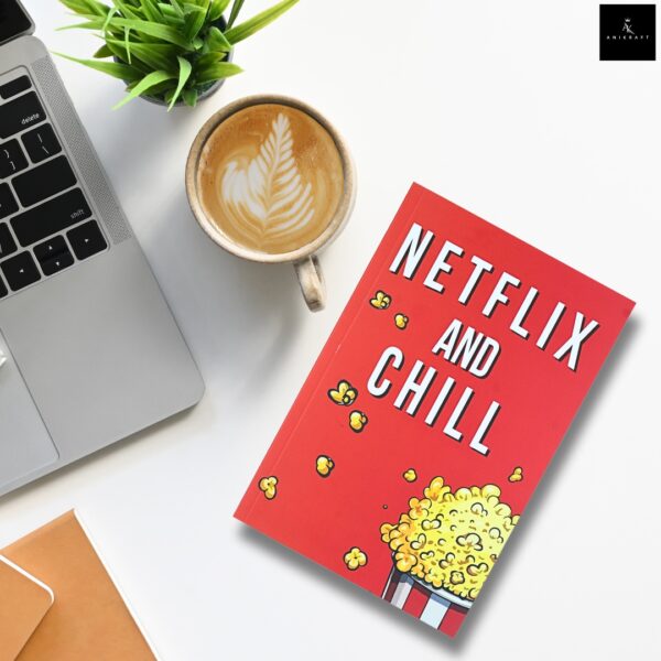 Netflix & Chill: Spiral Bind Diary A5 Size Premium Printed - Image 2