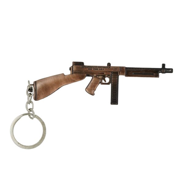 ANIKRAFT- Prime Key Chain PUBG brown color thompson gun keychain ZH Key Chain - Image 2