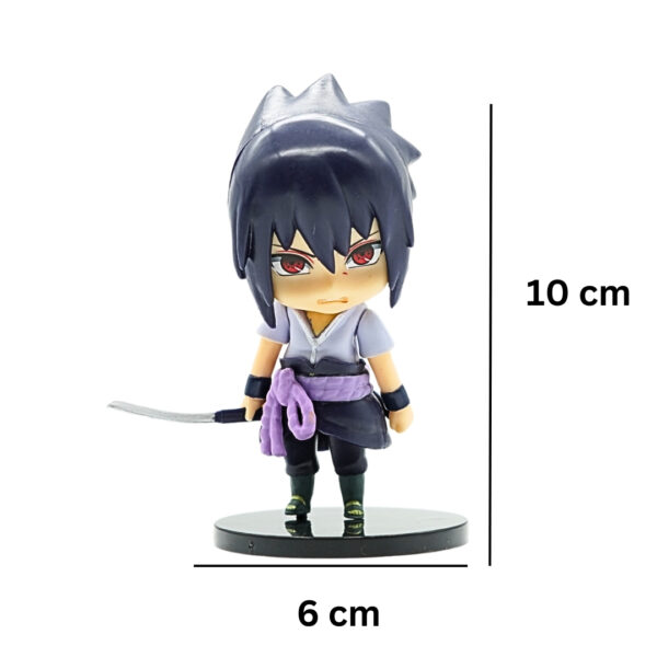 Naruto Anime Evil Sasuke Action Figure with Stand