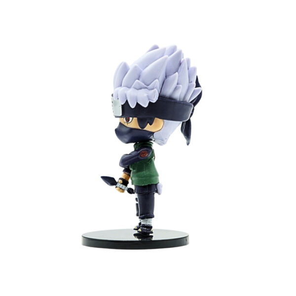 Naruto Anime Kakashi Hatake Action Figure | Naruto Anime Toy | 10 cm Mini Figure Limited Edition | Home Decor and Study table  (Multicolor) - Image 4