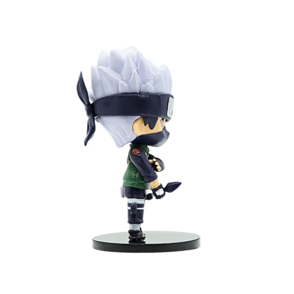 Naruto Anime Kakashi Hatake Action Figure | Naruto Anime Toy | 10 cm Mini Figure Limited Edition | Home Decor and Study table  (Multicolor) - Image 5