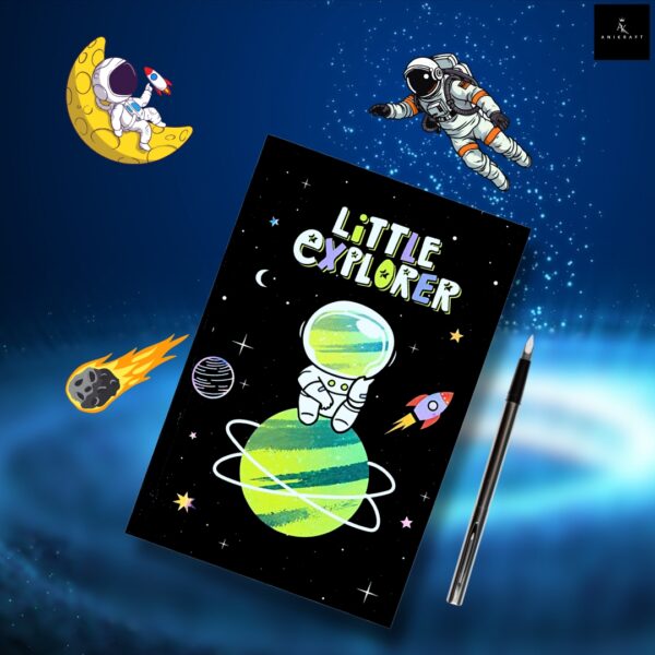 Little Explorer Slim A5 size notebook Diary Premium Printed