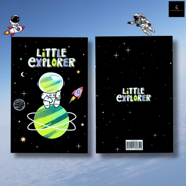 Little Explorer Slim A5 size notebook Diary Premium Printed - Image 2